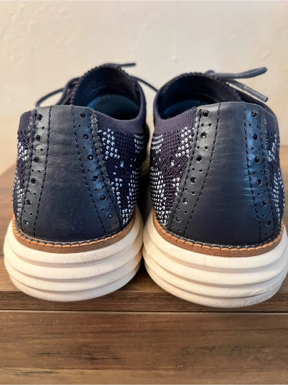 Cole Haan Blue ØriginalGrand Remastered Wingtip Oxford